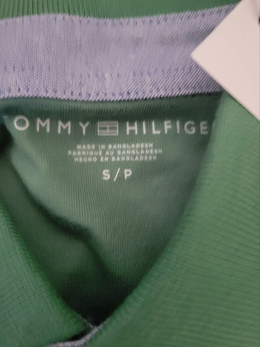 Tommy Hilfiger Men's Green Polo Shirt New With Tags
